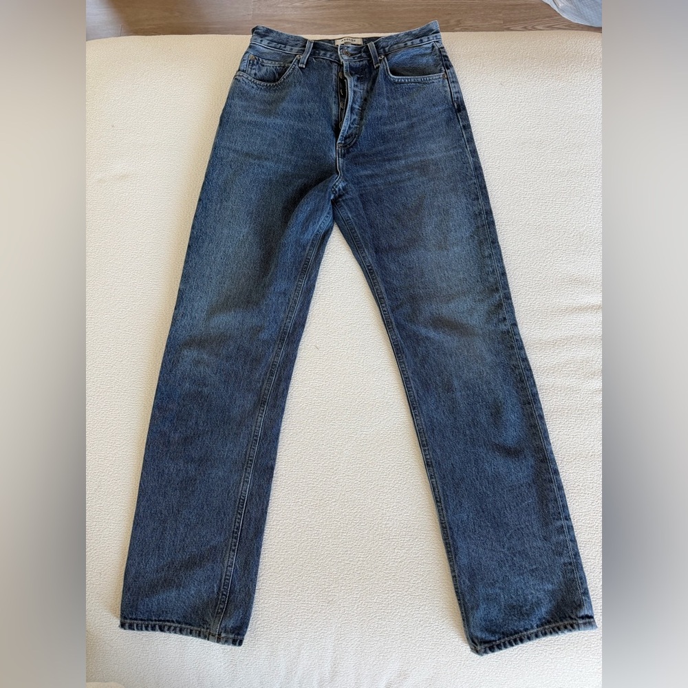 Agolde Women's Straight Leg Blue Jeans
